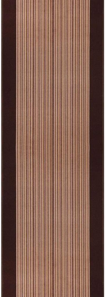 Associated Weavers, Protišmykový behúň na mieru Carnaby 41, šíre 80 cm, hnedá, chodba / predsieň