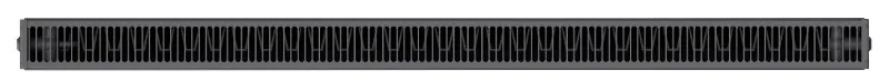 Mexen, Mexen Flat CF21 panelový radiátor 600 x 1000 mm, bočné pripojenie, 1210 W, antracit - W421F-060-100-66