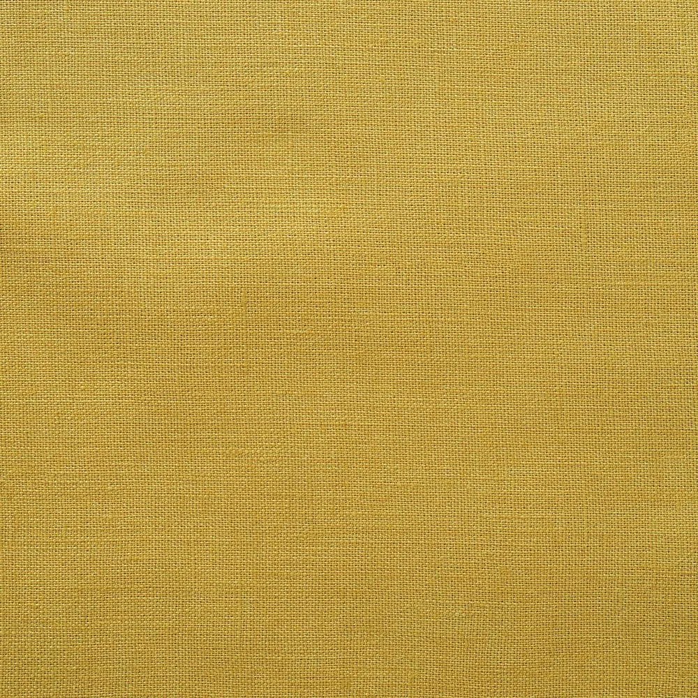 Žltý ľanový záves 140x300 cm Lemon Curry – Linen Tales