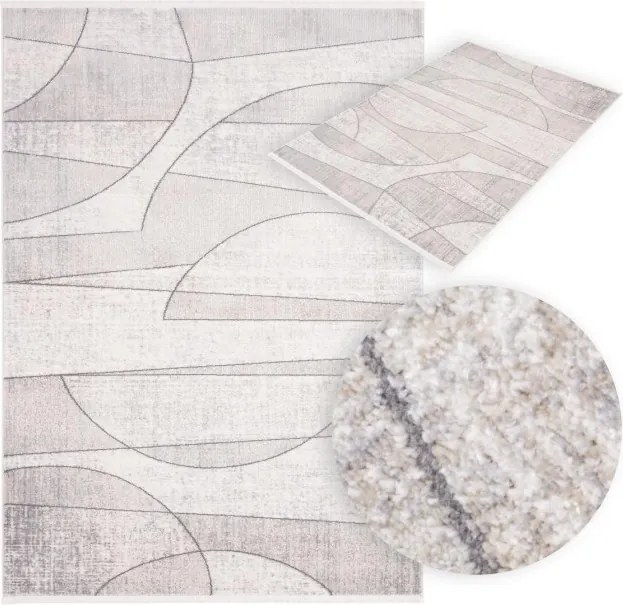 Koberec EIRE SLIGO strieborný