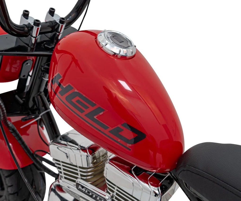 Ramiz Motorka Chopper Warrior červená