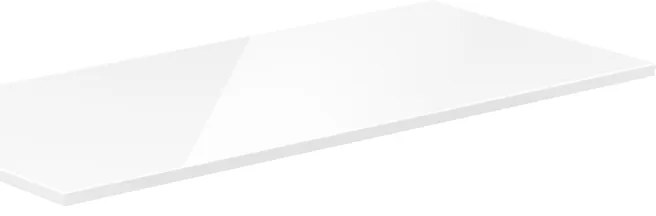 Mexen Uni, pracovná doska 120 cm, biela lesklá, 91AXX-1204-464-18-00