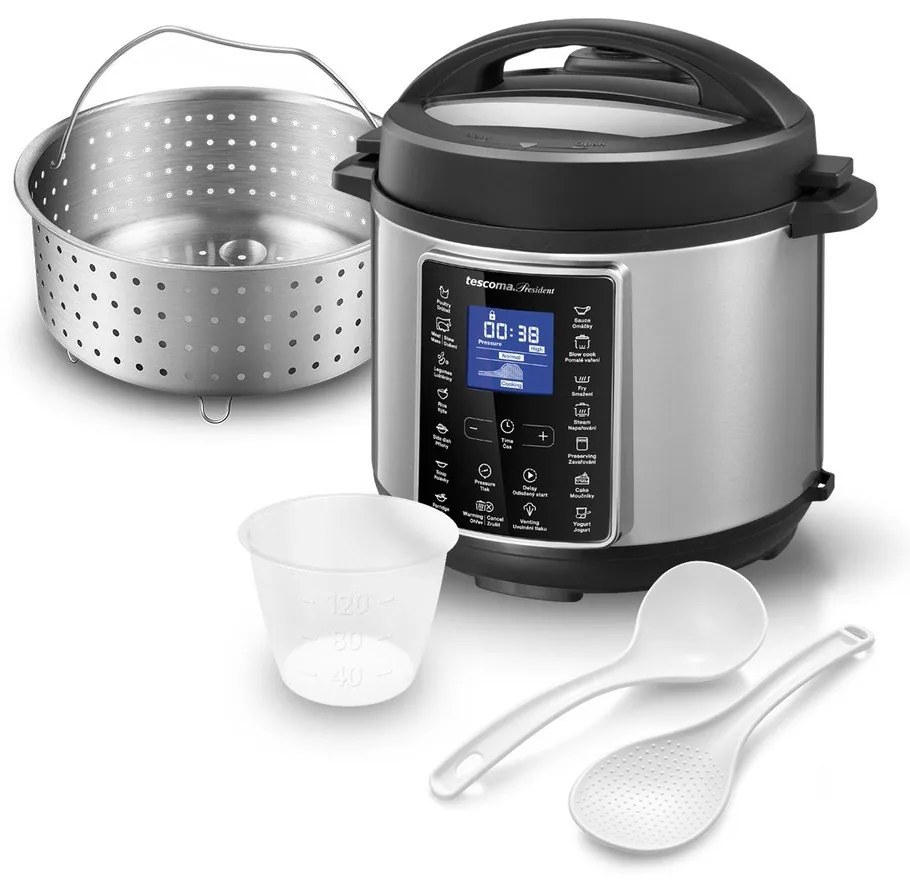 Elektrický tlakový antikoro hrniec 5,5 l President – Tescoma