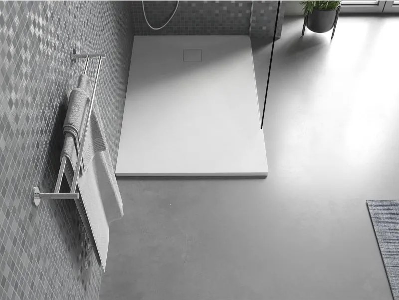 Mexen Bert obdĺžnikový sprchový kút SMC 140 x 90 cm, biely - 4K109014