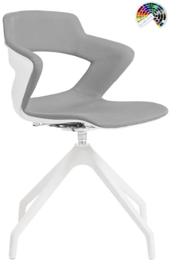 ANTARES Otočné konferenčné kreslo 2160 AOKI SWISS čalúnenie RELIFE MELANGE