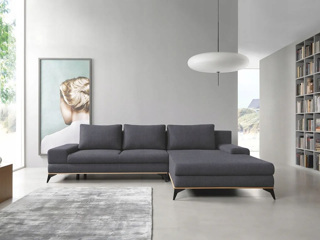 Rohová rozkladacia sedačka s úložným priestorom Piper (p 2r LC) (Soro 76)