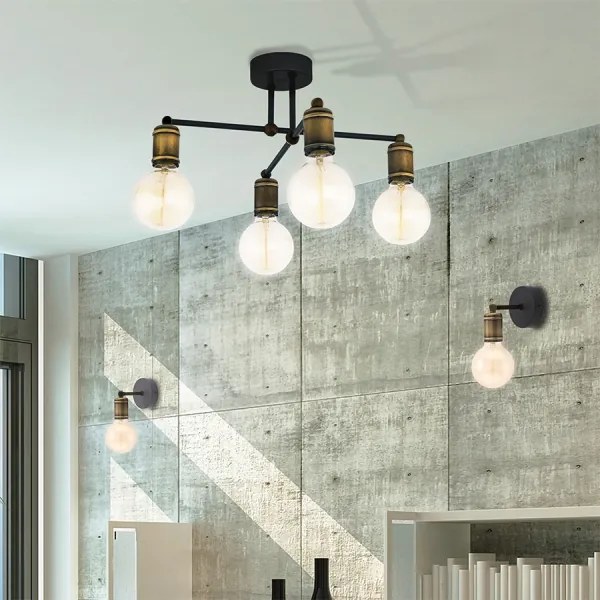 Brilagi - Nástenné svietidlo OMBORO 1xE27/60W/230V