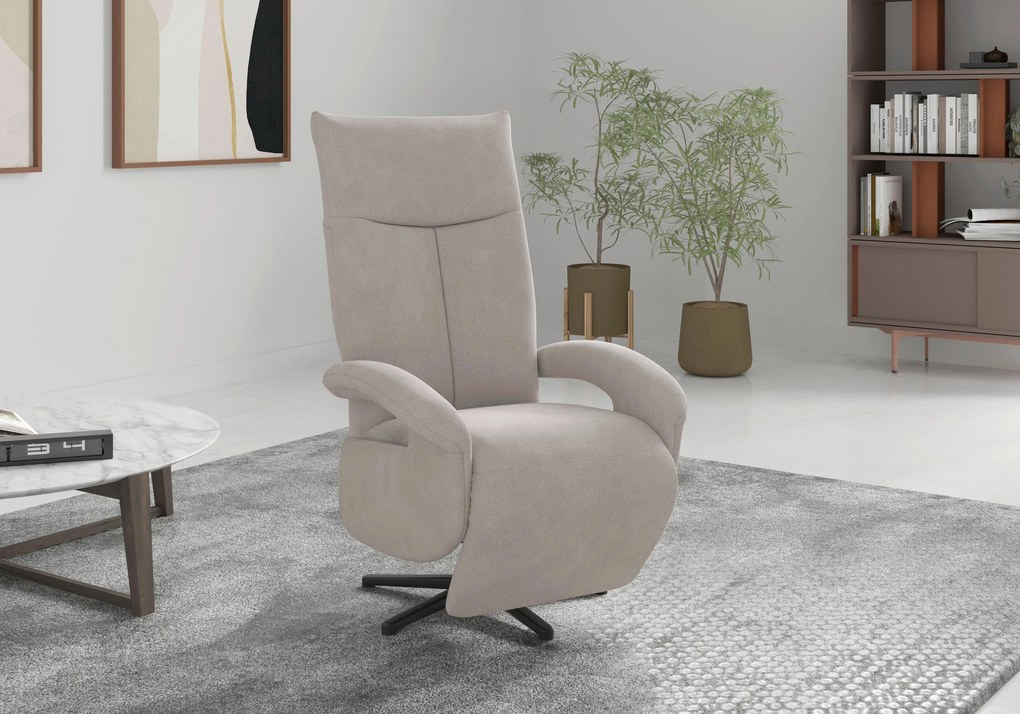 XXXLutz RELAXAČNÉ KRESLO, textil, sivobéžová Sit & More - Online Only obývacie izby - 00014401853L