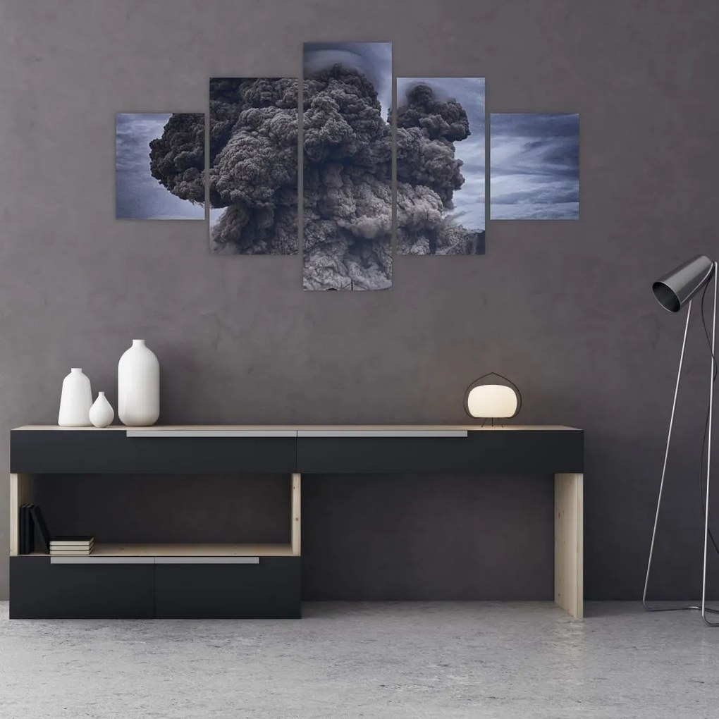 Obraz - Sopečná erupcia (125x70 cm), 40 ďalších rozmerov