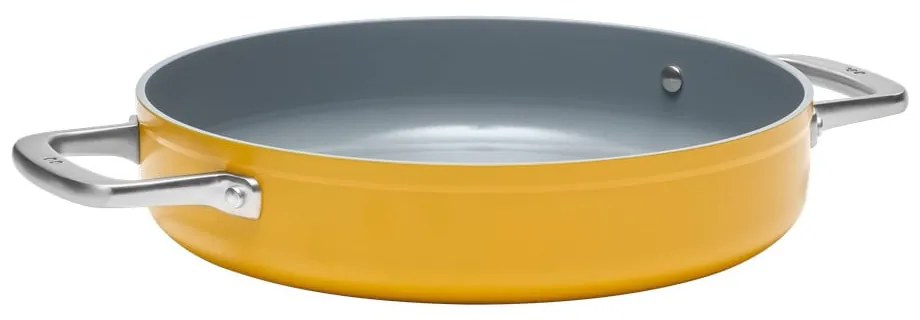 Panvica s pokrievkou/s keramickým povrchom ø 28 cm tegame Meda 3.0 – FABINI