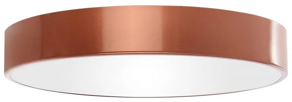 Stropné svietidlo CLEO 4xE27/24W/230V pr. 50 cm medená