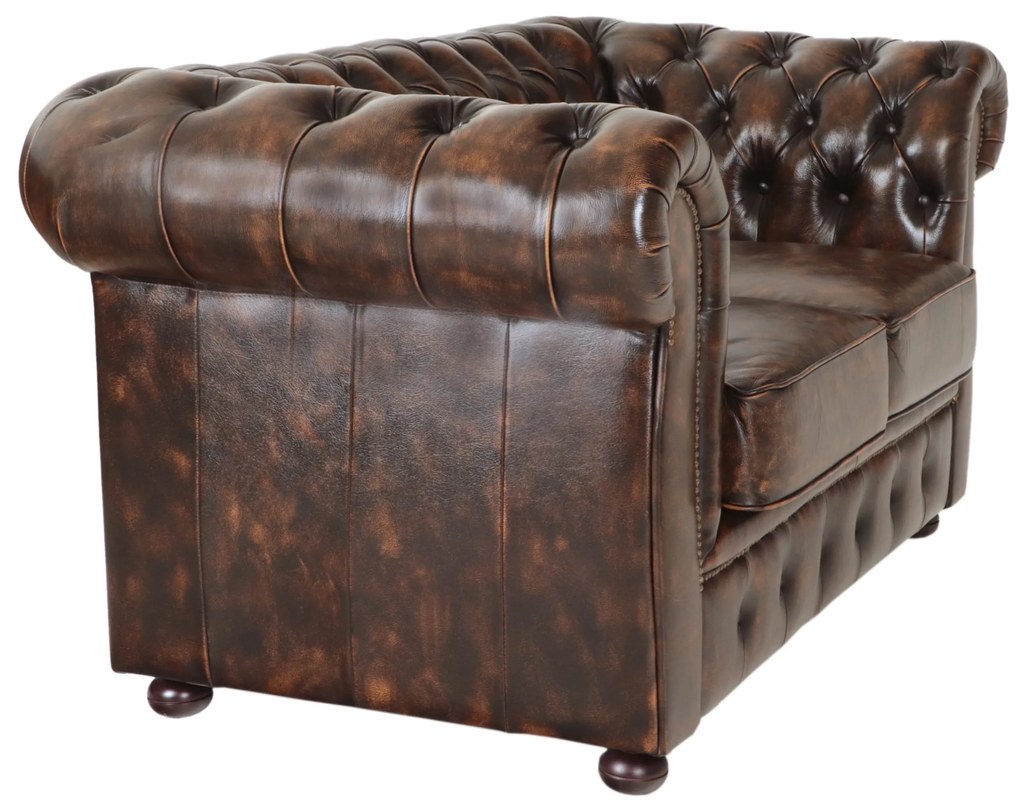 furniture-nabytek.cz - Pohovka Chesterfield dvoumístná