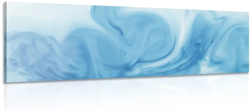 Obraz nádherná modrá abstrakcia Varianta: 120x40
