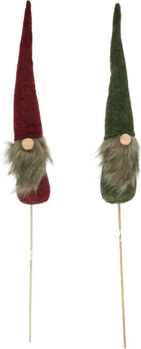 Vianočná zapichovacia dekorácia TALL GNOME 50 cm - rôzne varianty