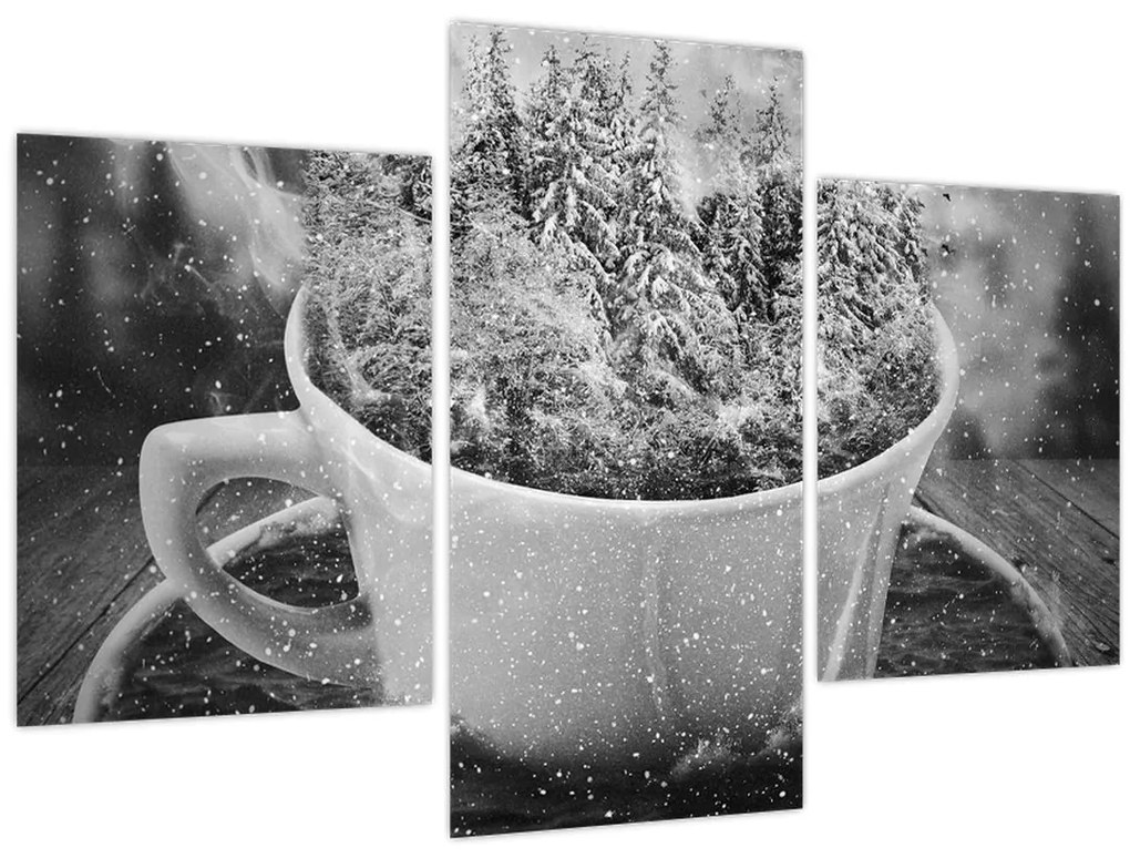 Obraz - Šálka prírody (90x60 cm)