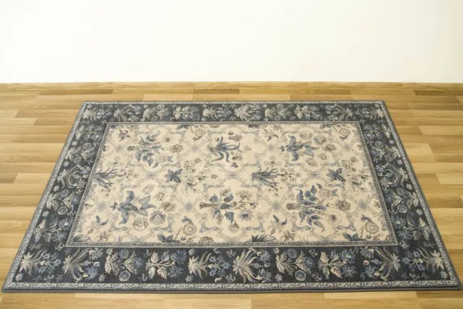 Koberec Ornamentový Isfahan Olandia modrý