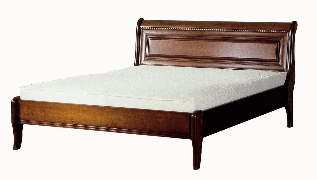 Rustikálna manželská posteľ s roštom Raweno R 180 - toffi