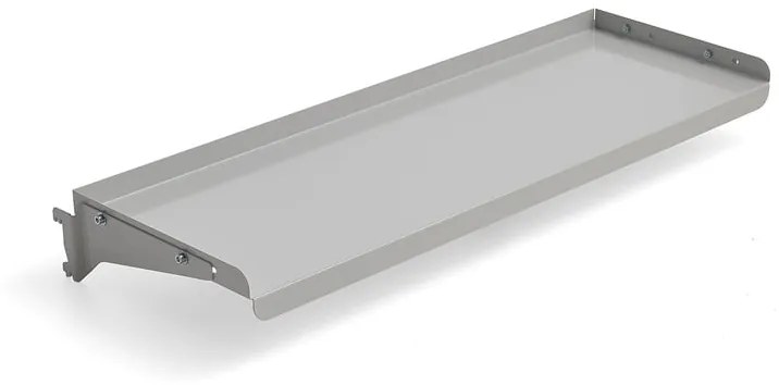Polica na náradie, 900x300 mm, šedá