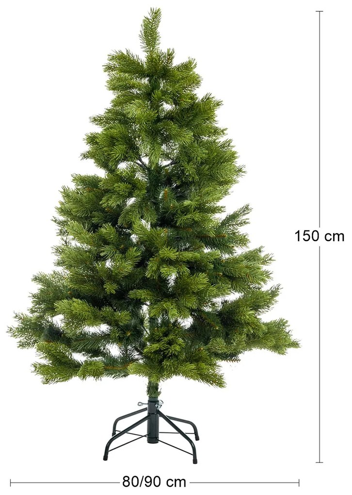 Vianočný stromček Christee 4 150 cm - zelená