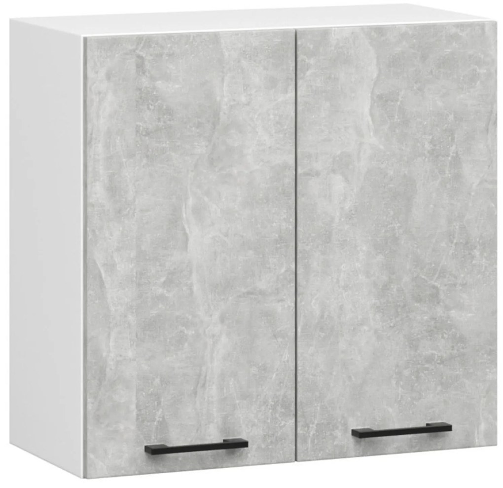 Kuchynský set OLIVIA 2,4M - beton/biela