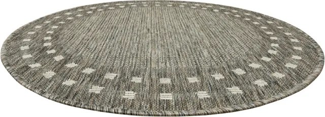 Koberec Jeans 1963/P91 béžový kruh