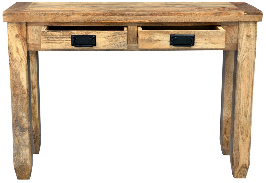 furniture-nabytek.cz - Konzolový stolík masív 110x76x40 drevo mango