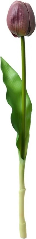 Umelá kvetina fialový tulipán Tulip Purple - 4*4*32 cm