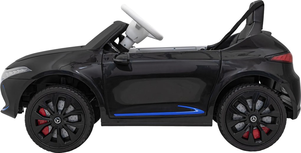 Ramiz Mercedes Benz AMG EQA pre deti čierna