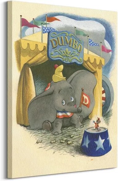 Obraz na plátne Disney Dumbo (Watercolour) 60x80cm WDC99292