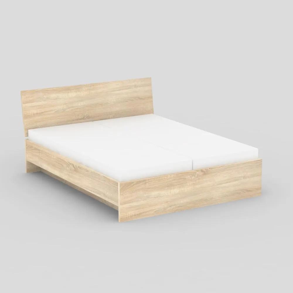 Manželská posteľ REA OXANA 160x200 Varianta: BUK