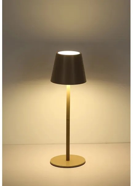 Globo 58488S - LED stmievateľná dotyková nabíjateľná vonkajšia lampa VANNIE 3W/5V IP54 1800 mAh