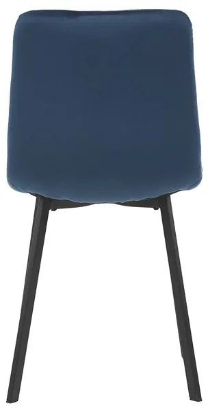 Autronic BONTEC Jedálenská stolička, modrá, zamatová látka, DCL-973 BLUE4 Farba: Zelená