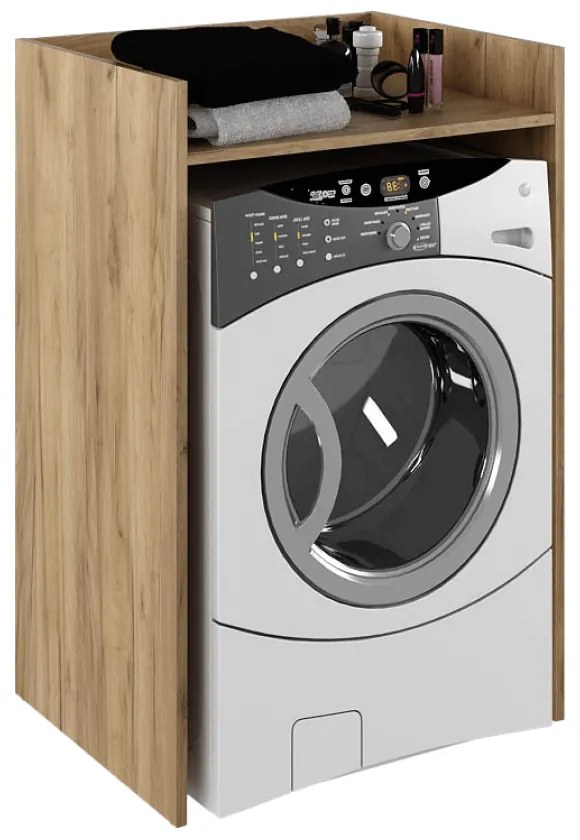 Skrinka na práčku VOJTO, dub artisan