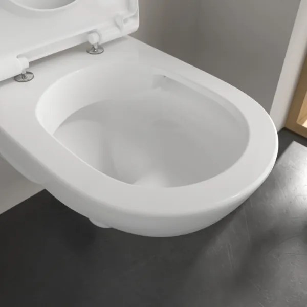 Villeroy & Boch 5660HR01 - Závesné WC s WC sedátkom SoftClose O.NOVO keramika/biela