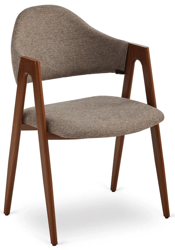 Jedálenská stolička RUIZ s béžovým čalúnením