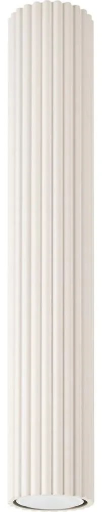 Sollux SL.1590 - Bodové svietidlo KARBON 1xGU10/10W/230V 40 cm krémová