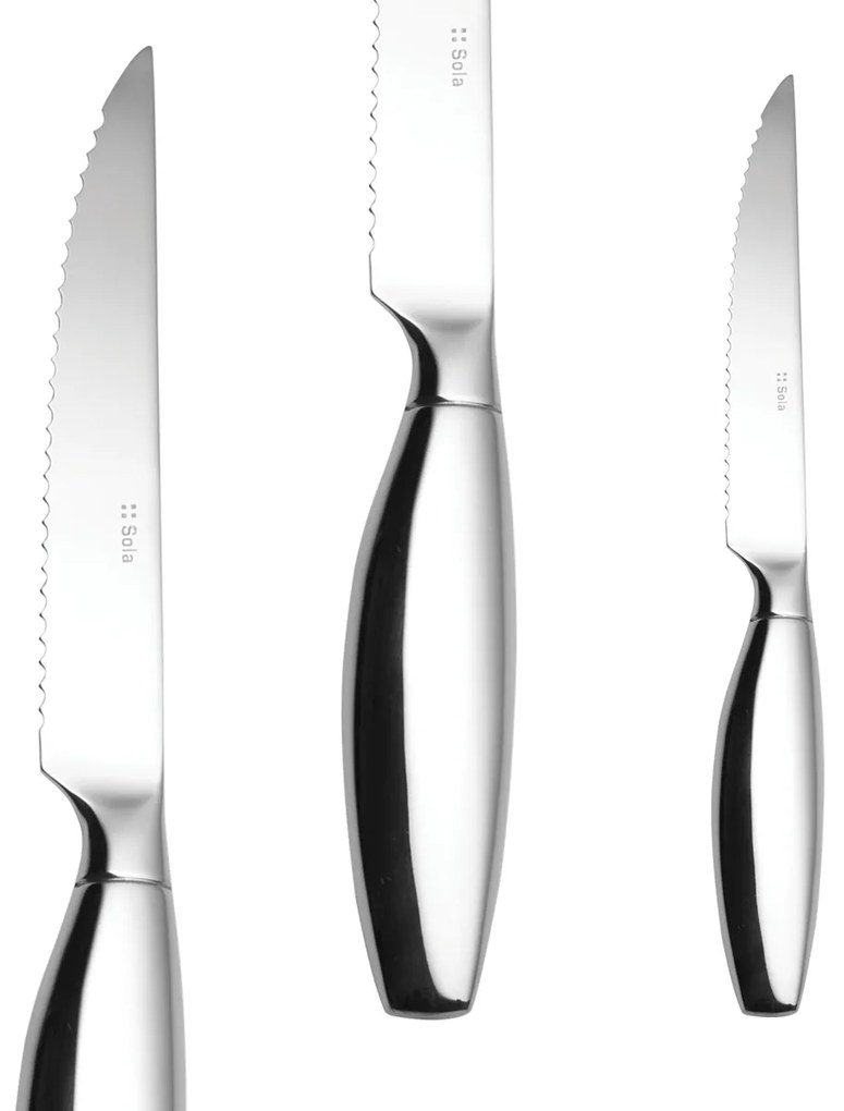Steakový nôž s dutou rúčkou 23,5 cm - Touch me - 118552