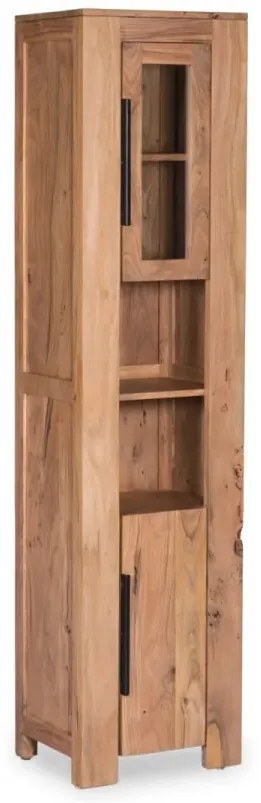 furniture-nabytek.cz - Masivní koupelnová sestava Auckland z akáciového dřeva, lakovaná, hnědá