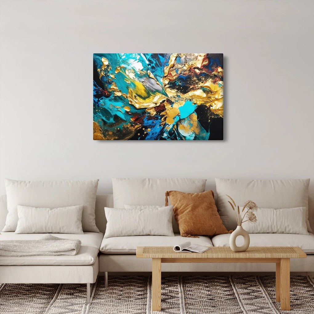 Obraz - Textúrovaná olejomaľba (90x60 cm)