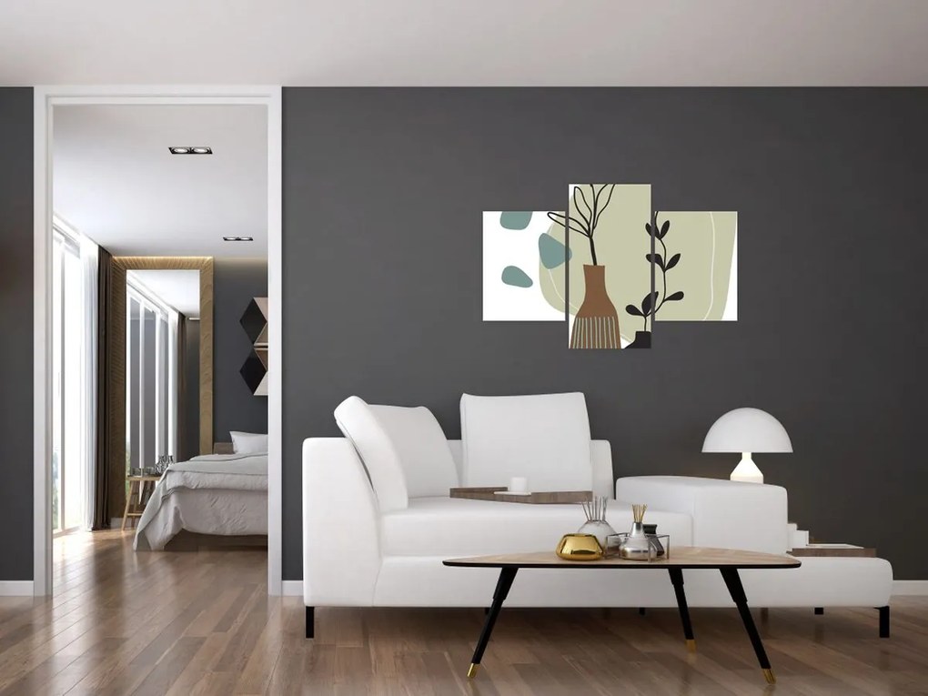 Obraz - Kvety vo váze N⁰2 (90x60 cm)