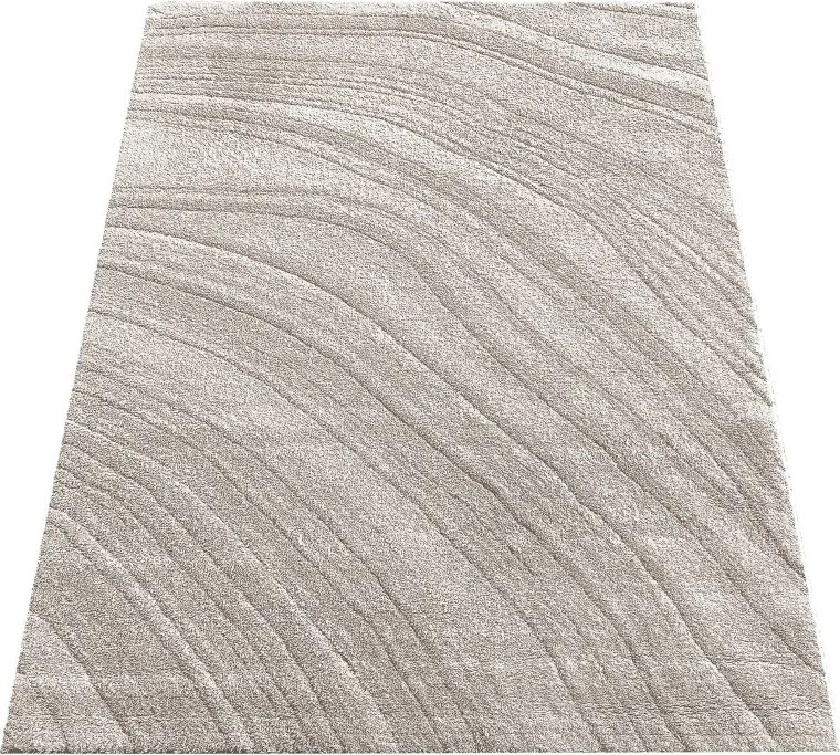 DY Béžový koberec s abstraktným vzorom Serenity 02 Rozmer: 80x150 cm