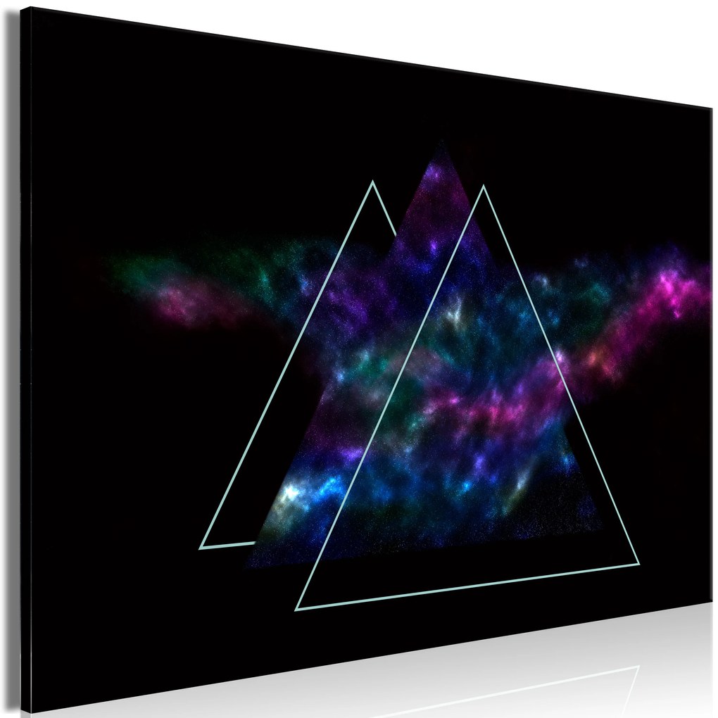 Artgeist Obraz - Space Mirror (1 Part) Wide Veľkosť: 30x20, Verzia: Premium Print