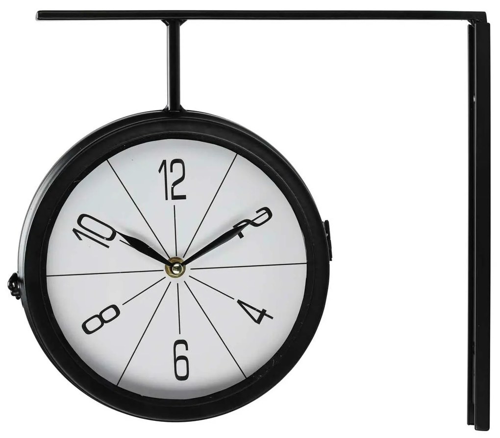 Nástenné hodiny Rea, čierna