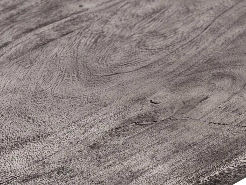 furniture-nabytek.cz - Masívna jedálenská súprava Bullwer 170x90x75 so 4 stoličkami Carlton z akácie, lakovaná, kari / čierna