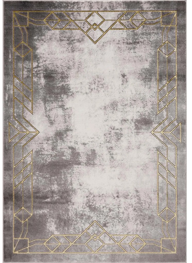 Dekorstudio Moderný koberec NOA - vzor 9337 zlatý Rozmer koberca: 160x230cm
