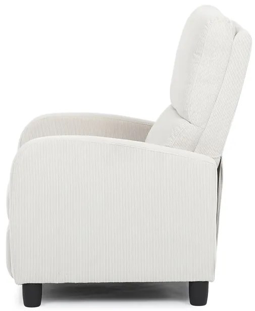 Autronic BONTEC Relaxačné kreslo, béžová, menčestrová látka, TV-4011 BGE2 Farba: Šedá