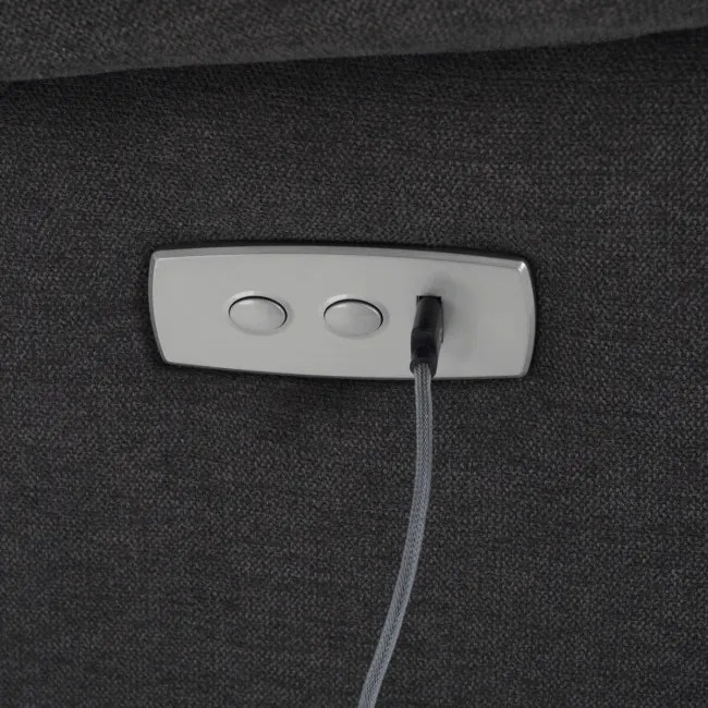 Polohovacie kreslo hnedé elektrické TV-925 BR2