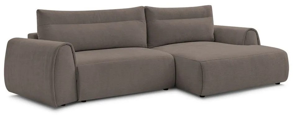 Hnedá rohová pohovka Aden – Bobochic Paris