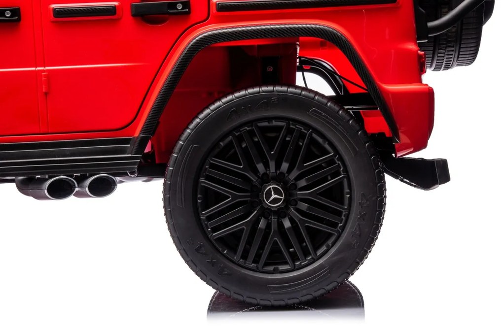 Elektrické autíčko Mercedes G63 AMG 4x200W XXL - červené