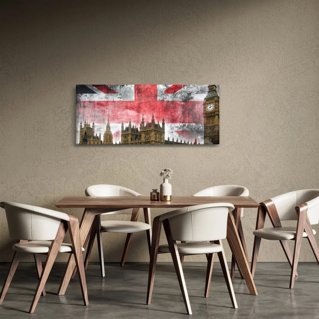 Obraz - Londýn (120x50 cm)